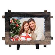 Ardoise Cadre Bois Personnalisée