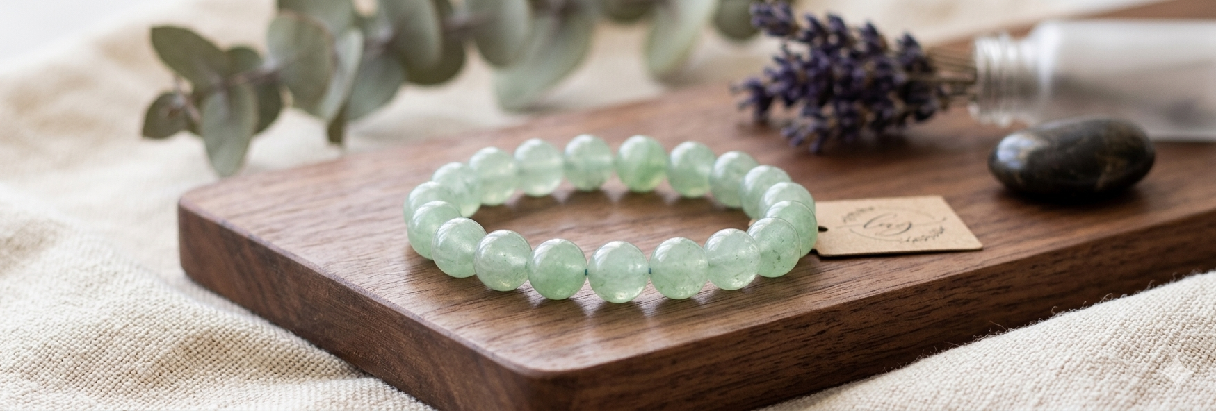 Bracelet Aventurine vert