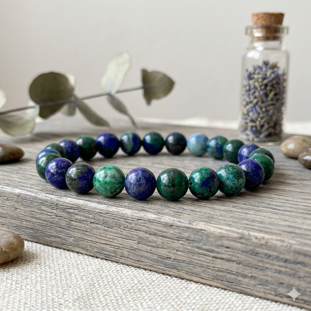 Bracelet Azurite-Malachite